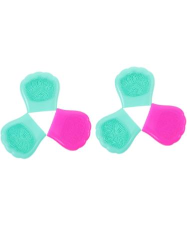 Healeved 2 Sets Face Cleaning Brush Multifunction Face Cleansing Tool Handheld Mat Scrubber Face Scrubber Exfoliator Brush Brushes for Cleaning Brush for Cleaning Face Facial Brush - Buy Online on GoSupps.com