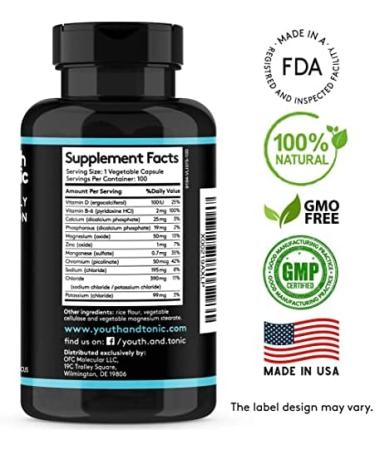 Electrolyte Supplement Pills | High Absorption Cmax Formula with Potassium, Magnesium, Sodium, Calcium, Zinc | Boost Endurance, Muscle Recovery & Mental Focus | Salt Tablets for Keto | 60 Count - Buy Online on GoSupps.com