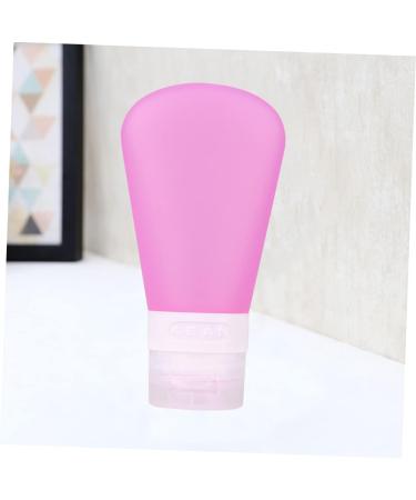 Amosfun 2pcs Leakproof Travel Containers Silicone Travel Bottles Leakproof Containers Shower Gel Bottle Size 1x2pcs Pinkx2pcs - Buy Online on GoSupps.com
