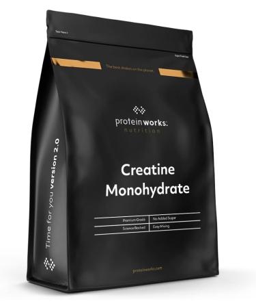 Protein Works Creatine Monohydrate Powder 250g Orange Burst - 100% Pure Supplement with Ultra Fast Absorption - 41 Servings - Buy Online on GoSupps.com