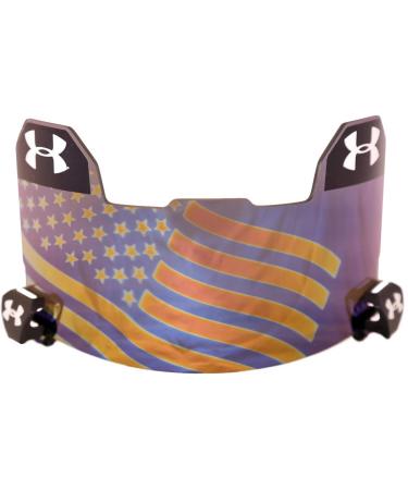 Under Armour USA Hologram Football Visor