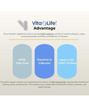Vita4Life! Vitamin C 1000mg with Zinc & Bioflavonoids - 240 Capsules - High Potency Immune Support Antioxidant Protection - Non-GMO Gluten Free - GMP Certified - Buy Online on GoSupps.com