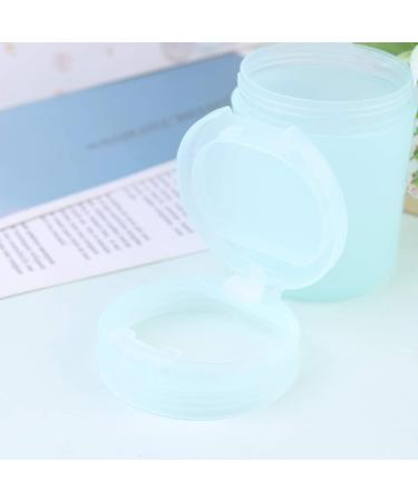 Exceart Cotton Swab Holder Organizer - Glass Canister for Cotton Swabs & Make-Up Sponges (Light Green) - Buy Internationally - Buy Online on GoSupps.com