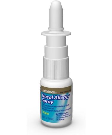 GoodSense Triamcinolone Acetonide Nasal Allergy Spray | Multi-Symptom Relief | 55mcg per Spray | 0.57 fl oz - Buy Online on GoSupps.com