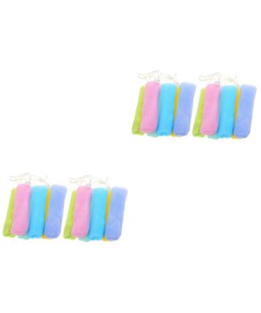 Baluue 24 Pcs Foaming Soap Mesh Bag Cleansing Foaming Bag Soap Saver Pouch Foam Face Wash Sponge Pe Network 14.5x5cmx2pcs As Shownx2pcs