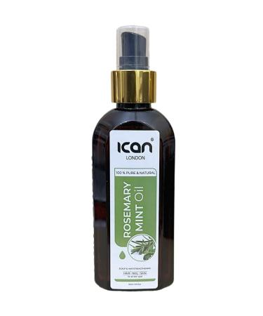 ican London Strengthening & Healthy Hair Growth Rosemary Mint Treatment Oil 150ml