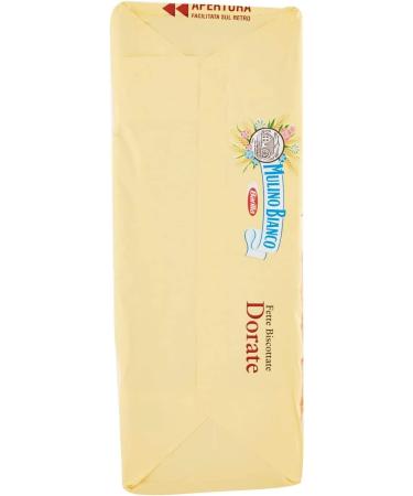  Mulino Bianco 6 x Mulino Bianco Fatty Biscottate Le Dorate Biscotte Biscotte Oven Baked Bread 315 g - Buy Online on GoSupps.com