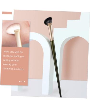 WOONEKY 4pcs Nose Shadow Brush Angled Contour Brush Flat Concealer Brush Angled Eyebrow Artificial Fiber - Buy Online on GoSupps.com
