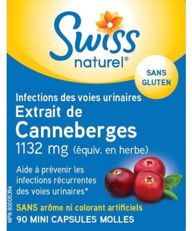 Swiss Natural Cranberry Extract 1132mg Soft Gel Capsule 90 - Buy Online on GoSupps.com