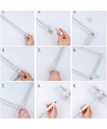 Cleaner Glass Tile Windshield Granite Wall Cleaning Hand Tool All Purpose Window Glass Cleaner - Telescopic Foldable Handle Extendable - Buy Online on GoSupps.com