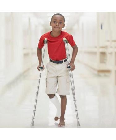 Underarm Crutches for Adults Double Adjustable Medical Crutches Non-Slip Walking Stick Sturdy Stainless Steel(1 Pair) (Size : 110-130CM) Anniversary Lucky Star 93-113CM - Buy Online on GoSupps.com