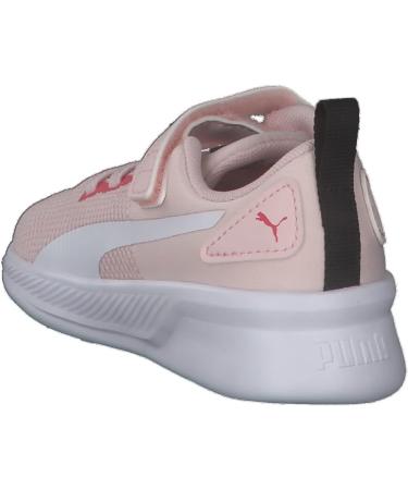 PUMA Kids Flyer Runner V INF Sneaker - 8 UK Child - Puma White/Lotus Paradise Pink - Buy Online on GoSupps.com