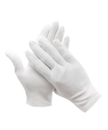SEPTAM Cleaning Gloves White Cotton Work Gloves For Dry Hands Household Cleaning Tool Gloves
