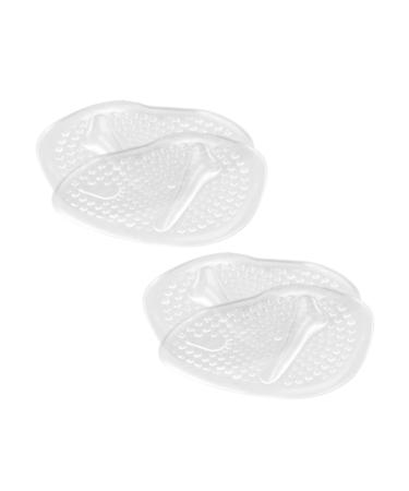 Didiseaon 2 Pairs Insoles for Heels High Heel Half Sole Insole Foot Pads Metatarsal Pad Half Sole Insole Heel Inserts Shoes Inserts for Women High Heel Shoe Pad of Cushion Women's Massage