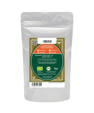 Buy Azafran Organic Brown Mustard Seeds | 1kg & 250g Packs for Cooking | Ideal for Asian & Indian Cuisine | Premium Quality Mustard Grains - Buy Online on GoSupps.com