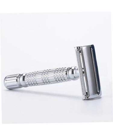 Minkissy Manual Double-Sided Razor Shaver for Men - Durable Alloy Fingertip Laceration Knife - Buy Online on GoSupps.com