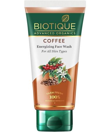 Bio.tique Coffee Energizing Face Wash 150ml | Purifies Skin Unclog Pores |