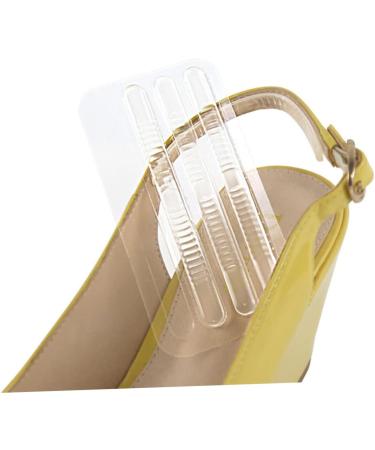 FRCOLOR 48 Pcs Clear Duct Tape Shoe Pads & Silicone Bandages - Heel Support Stickers for Women | Transparent Shoe Tape - Buy Online on GoSupps.com