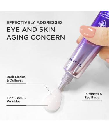 Dewycel Eye Plus Cream with Adenosine, Madecassoside, and Peptide Complex | 1.0 fl oz | Korean Skincare for Wrinkles, Dark Circles, and Dullness - Buy Online on GoSupps.com