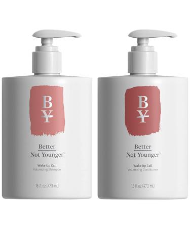 Better Not Younger Wake Up Call Volumizing Shampoo and Conditioner Set 16 Fl Oz. 16 Fl Oz (Pack of 2)