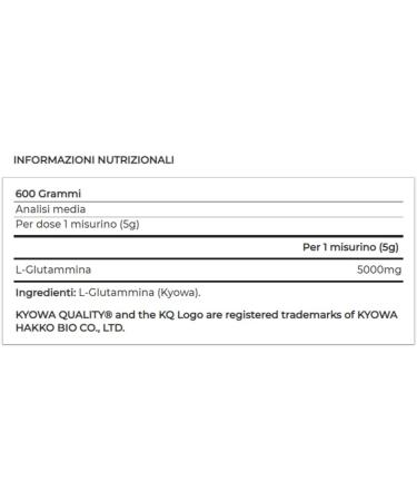 Yamamoto GlutaminePro Kyowa 600g | Premium Glutamine Powder & Protein Snack - International Shipping Available - Buy Online on GoSupps.com