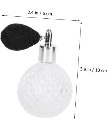 Healeved 1 Set Perfume Bottle Spray for Perfume Perfume Glass Perfume Sprayer Vintage Glass Bottle Perfume Bottle 10.00X7.00X7.00CM Transparent Color - Buy Online on GoSupps.com