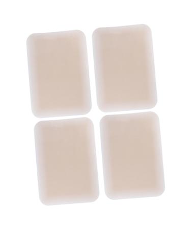 TOVINANNA 4 Pcs Concealer Skin Colored Patches Cover Scar Patch Flaw Concealing Sticker Scar Sticker Pe Beige 1 g (Pack of 1) Beigex2pcs