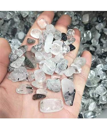 100g 9-15mm Natural Crystal Quartz Polished Black Tourmaline Crystals Tumbled Gravel for Crystals Stones Obelisk - Buy Online on GoSupps.com