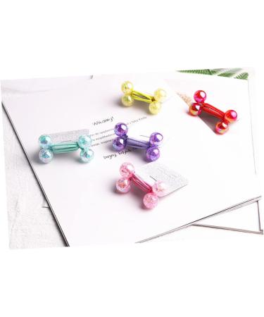 Beaupretty 3 Pairs Hair Ties for Girls Acrylic Hair Circle Hair Rubber Bands Womens Barrettes for Hair Toddler Hair Bands Hair Clips for Girls Ponytail Child The Bubble Acrylic Ball - Buy Online on GoSupps.com