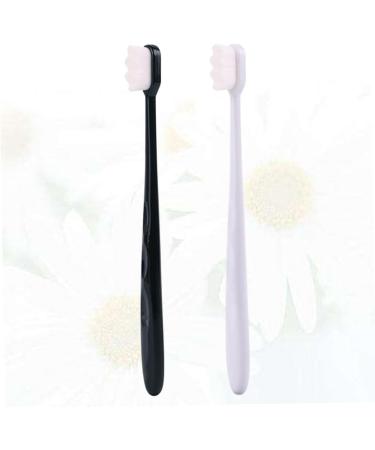 Shop Gatuida 2-St Plastic Handle School Toothbrush - Perfect for Travel Camping & Everyday Dental Care - Buy Online on GoSupps.com