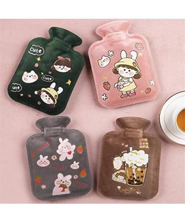 Portable Plush Body Warmer Bag - Washable Hot Water Bottle & Hand Warmer Safe & Mini (Color: E) - International Shipping - Buy Online on GoSupps.com
