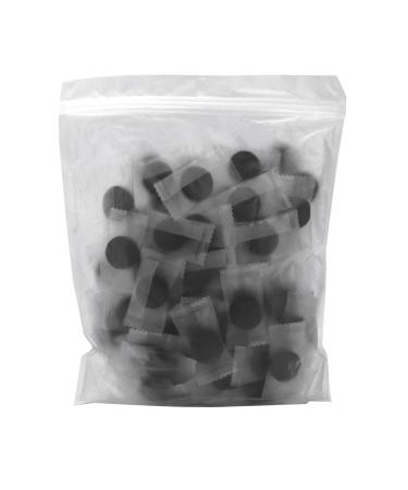Disposable Facial 100Pcs DIY Facial Bamboo Charcoal Fiber Compressed Sheets Individually wrapped Paper for Skin Care