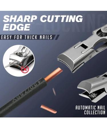 Portable Nail Clippers Professional Rustproof Nail Clippers Finger Nail Trimmer Toe Nail - Buy Online on GoSupps.com