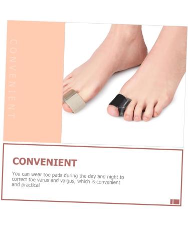 Healeved 4 Pairs Orthopedic Bunion Correct Spacer Set for Men - Black 2.5x2cm - Buy Online on GoSupps.com