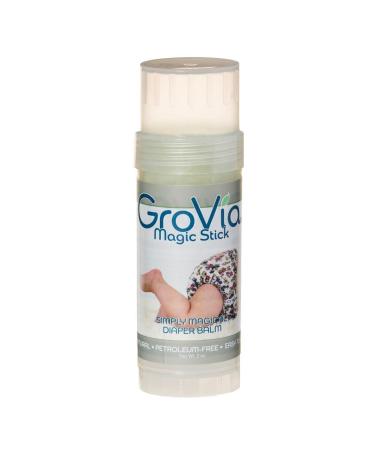 GroVia All Natural Magic Stick Baby Diaper Balm for Baby Diapering (2 oz) Magic Stick 2oz