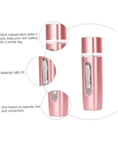 Mikinona Hydrating Instrument Face Hydrating Moisturizer Mist Sprayer Portable Face Steamer Facial Mini Face Steamer Moisturizer for Face Sprayer Moisturizing Sprayer for Skin Care Abs - Buy Online on GoSupps.com