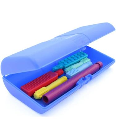 ARK Z-Vibe Vibrator Basic Set | 5 Attachments & Care Instructions | Oral Stimulator for Sensory & Language Support (Lavender) - Buy Online on GoSupps.com