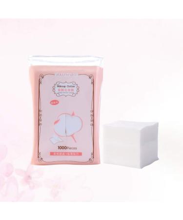 1000pcs Three-Layer Disposable Makeup Cotton Pads - Portable Facial Cotton for Flawless Beauty - International Shipping - Buy Online on GoSupps.com