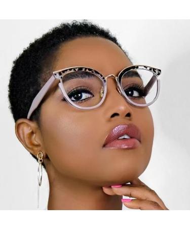 SERONI TR90 Blue Light Blocking Glasses for Men & Women - Anti UV Ray Computer & Reading Glasses - 52mm Round Frame - Buy Online on GoSupps.com