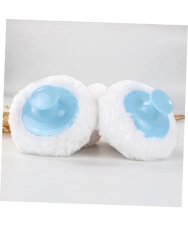 Hemoton 4pcs Body Puffs for Shower and Bath - Baby Sponge, Velour Powder Puff, Makeup Blender Sponge Wedges - Infant to Newborn - Buy Online on GoSupps.com
