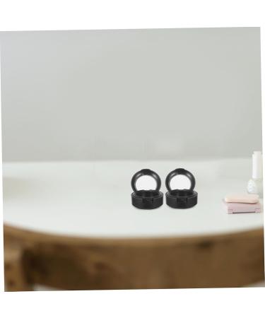 Beavorty 20 pcs Eye Shadow Nose Shadow Box sample containers travel cosmetic containers cosmetic travel 3.8x3.8cmx2pcs Blackx2pcs - Buy Online on GoSupps.com