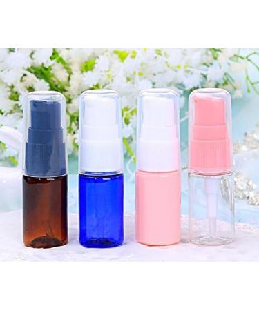 erioctry 10ML Portable Empty Refillable Bottle Cream Shampoo Lotion Treatment Pump Bottle with Cap Travel Bottles Toiletries Liquid Container for Cosmetic Make-up Pack of 6 (Transparent) - Buy Online on GoSupps.com