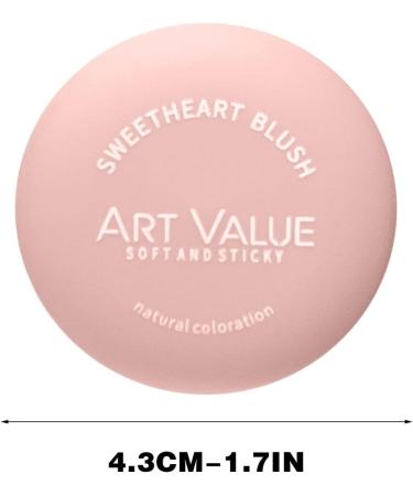 Powder Blush Matte Powder Blusher Cream Natural And Versatile Powder Blusher Pseudo sweetheart Natural Silky Finish - Luminous Pressed Mineral Powder Blush (2# 20g) - Buy Online on GoSupps.com