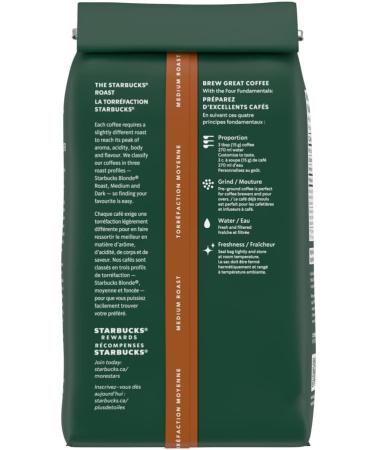 Starbucks Breakfast Blend Ground Coffee 340 Grams (pack of 6) Breakfast Blend 6 Count Breakfast Blend 6 - Buy Online on GoSupps.com