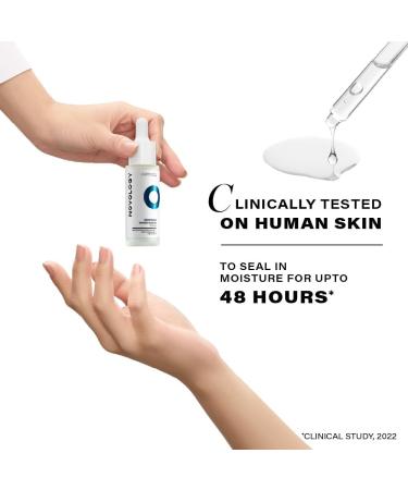 N.ovology Moisture Barrier Booster Serum with Hyaluronic Acid Pro-Vitamin B5 & Pentavitin for 48 hours of Hydration | For Dry skin Sensitive Skin | Non-Sticky | 28ml - Buy Online on GoSupps.com