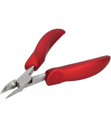 Cuticle Plier Practical To Use Easy To Operate Long Service Life Dead Skin Removal Nipper for Onychomycosis for Salon(S1 red) - Buy Online on GoSupps.com