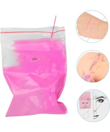 FOMIYES Make up Kit Pro Tools Cosmetic Measuring Tools Eyebrow Shaping Kit String Makeup Tools Portable 1 count (Pack of 1) Pink - Buy Online on GoSupps.com