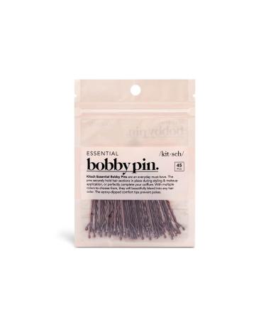 Buy Kitsch Pro Essential Bobby Pins - Brown, 45 Count | Hair Accessories Online - Buy Online on GoSupps.com