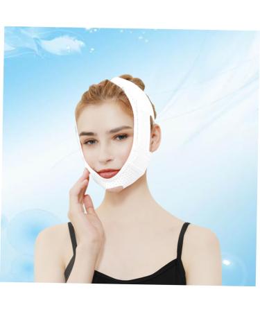 Didiseaon Lifing Double Chin Bandage Chin Lift Shaping Belt Strap Maskes Lifting Band Facial Intense Lifting Belt Reusable Pads Sleep Tape - Buy Online on GoSupps.com
