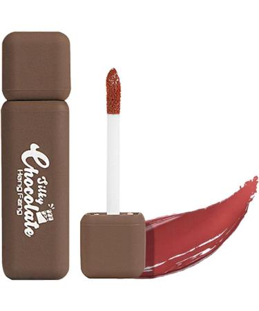  Yunmiao Chocolate Lipstick | Moisturizing and Non-Stick Lipstick Elegant Rich Chocolate Hydrating Lip Glaze for Girls Teens and Women by Yunmiao - Buy Online on GoSupps.com